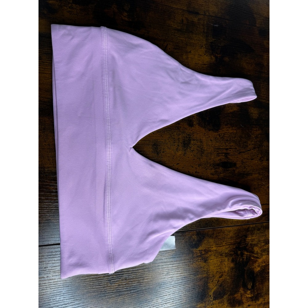 Lululemon Align V-Neck Bra Light Support A/B Cup pink Size 8